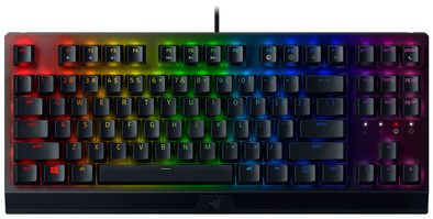 Razer BlackWidow V3 Tenkeyless Gaming Toetsenbord Yellow Switch QWERTY is nooit meer leverbaar