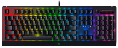 Razer BlackWidow V3 Gaming Toetsenbord Green Switch QWERTY is nooit meer leverbaar