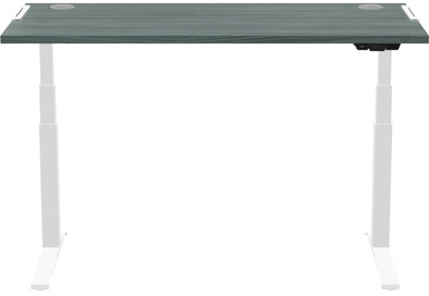 Fellowes Levado Zit Sta Bureau 140 x 80 Wit&#x2F;Eiken is nooit meer leverbaar