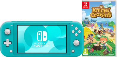 Nintendo Switch Lite Turquoise + Animal Crossing + Nintendo Switch Online (3 months) is no longer available