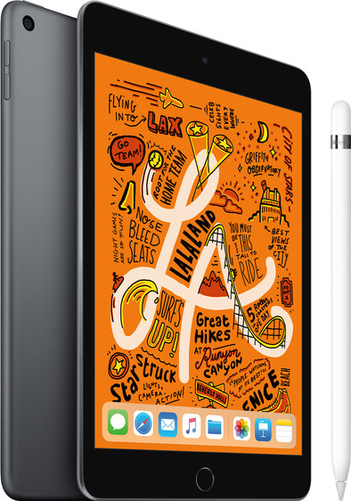 Apple iPad Mini 5 64 GB Wifi Space Gray + Apple Pencil is nooit meer leverbaar