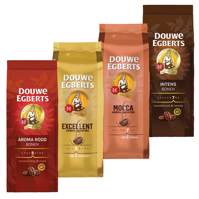 Douwe Egberts Koffiebonen Variatiepakket 2 kg is nooit meer leverbaar