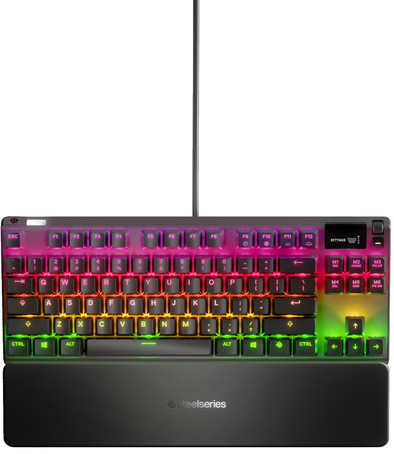 SteelSeries Apex 7 TKL Gaming Toetsenbord Blue Switch QWERTY is nooit meer leverbaar