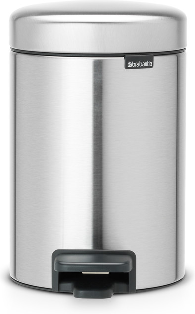 Brabantia NewIcon Pedaalemmer 3 Liter Matt Steel is nooit meer leverbaar
