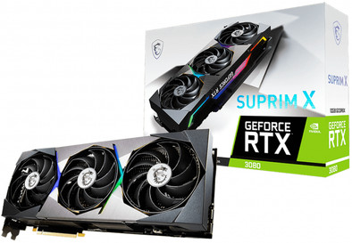 MSI GeForce RTX 3080 SUPRIM X 10G is nooit meer leverbaar