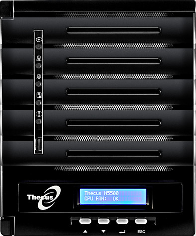 Thecus N5500 is nooit meer leverbaar