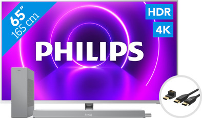 Philips 65PUS8505 - Ambilight (2020)+ Soundbar + HDMI kabel is nooit meer leverbaar
