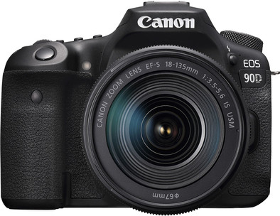 Canon EOS 90D + EF-S 18-135mm f/3.5-5.6 IS USM is nooit meer leverbaar