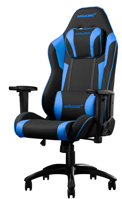 AKRacing Core EX SE Gaming Stoel Zwart/Blauw is nooit meer leverbaar