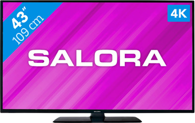 Salora 43UA7504 is nooit meer leverbaar