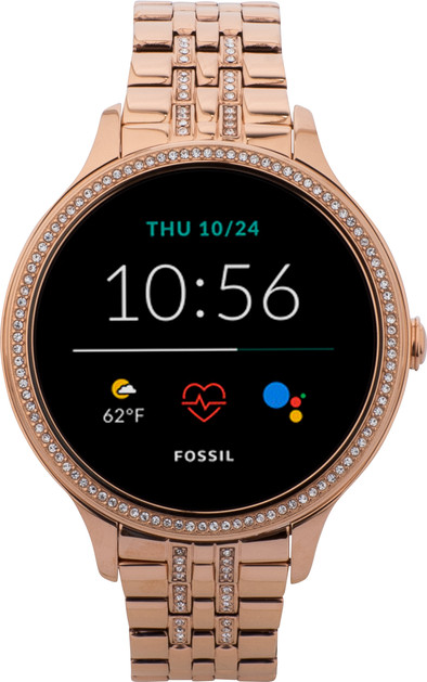 Fossil Gen 5E Display FTW6073 Roségoud 42 mm is nooit meer leverbaar