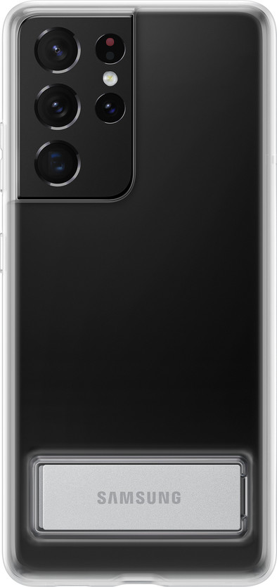 Samsung Galaxy S21 Ultra Clear Standing Back Cover Transparent