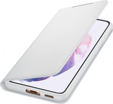 Samsung Galaxy S21 Led View Book Case Grijs is nooit meer leverbaar