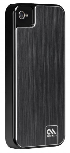 Case-Mate Barely There Brushed Aluminum Black Apple iPhone 4 / 4S is nooit meer leverbaar