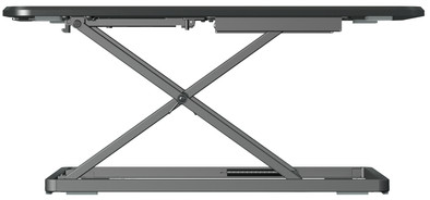 Worktrainer Ultra Slim Mini Desk Zwart is nooit meer leverbaar