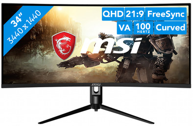 MSI Optix MAG342CQRV is nooit meer leverbaar