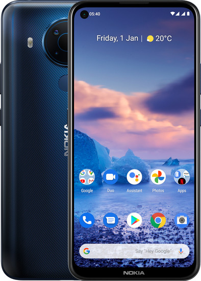 Nokia 5.4 128GB Blauw is nooit meer leverbaar
