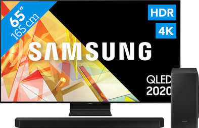 Samsung QLED 65Q95T + Soundbar is nooit meer leverbaar