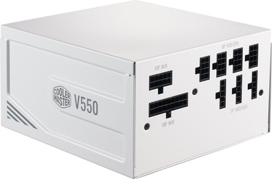 Cooler Master V550 Gold-v2 White Edition is nooit meer leverbaar
