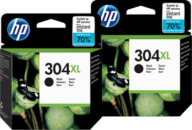 HP 304XL Cartridges Zwart Duo Pack is nooit meer leverbaar