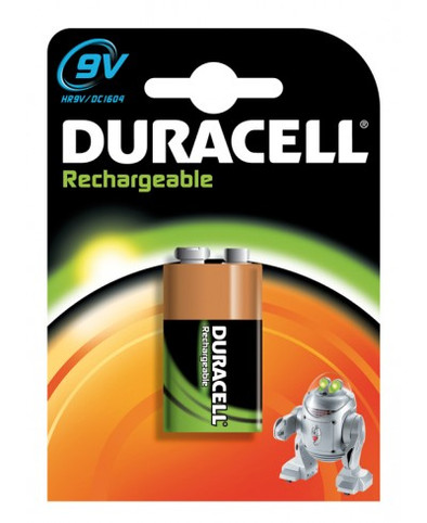 Duracell Rechargeable 1-pack 9V is nooit meer leverbaar