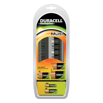 Duracell Multicharger AA&#x2F;AAA&#x2F;C&#x2F;D&#x2F;9V is nooit meer leverbaar