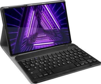 Just in Case Lenovo Tab M10 HD (2de generatie) Premium Toetsenbord Hoes QWERTY Zwart is nooit meer leverbaar