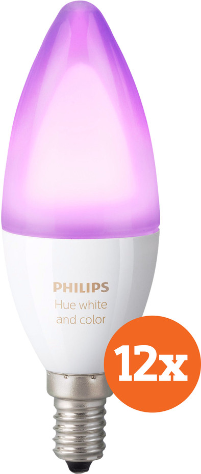 Philips Hue White and Color E14 12-Pack is nooit meer leverbaar