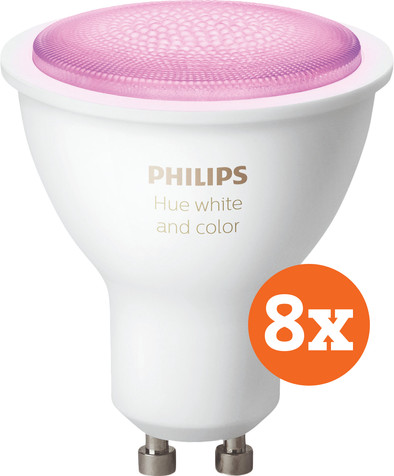 Philips Hue White and Color GU10 Bluetooth 8-Pack is nooit meer leverbaar