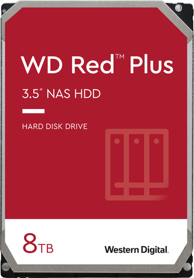 WD Red Plus WD80EFBX 8TB is nooit meer leverbaar