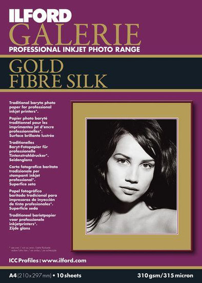 Ilford Galerie Gold Fibre Silk 10 vel (A4) is nooit meer leverbaar