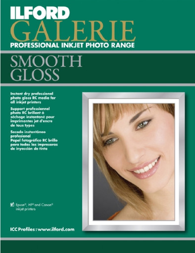 Ilford Galerie Smooth Gloss Paper 100 vel (10 x 15) is nooit meer leverbaar