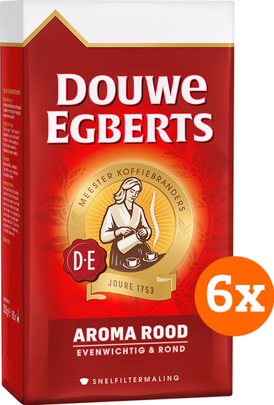 Douwe Egberts Aroma Rood Snelfiltermaling 3 kg is nooit meer leverbaar