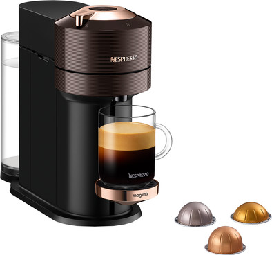 Magimix Nespresso Vertuo Next Premium Brown | Coolblue | Capsule