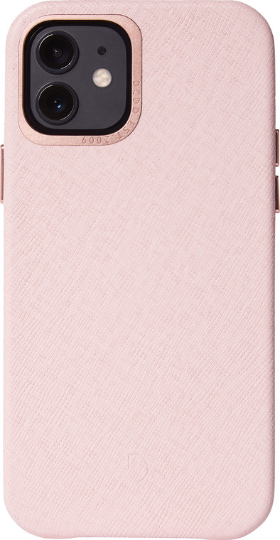 Decoded Apple iPhone 12 / 12 Pro Back Cover Leather Pink is no longer available
