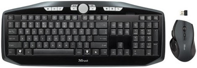 Trust MaxTrack Draadloos Toetsenbord en Muis QWERTY is nooit meer leverbaar