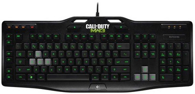 Logitech G105 Call of Duty: Modern Warfare 3 Keyboard is nooit meer leverbaar