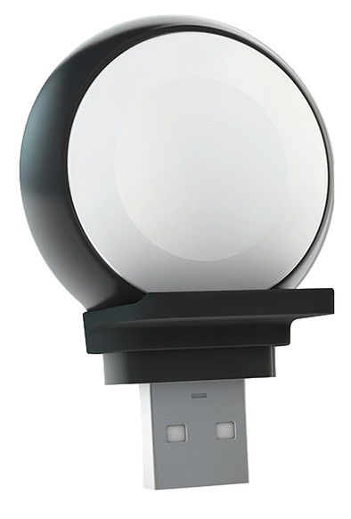 Zens Aluminum USB-A Wireless Charger for Apple Watch