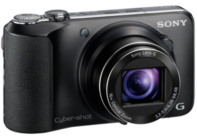 デジタルカメラ SONY Cyber-shot DSC-HX10V #2952 Sony CyberShot DSC-HX10V Black | Coolblue | Compactcamera's
