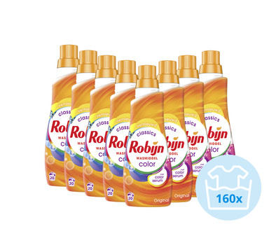 Robijn Klein &amp; Krachtig Color Wasmiddel - Halfjaarpakket is nooit meer leverbaar