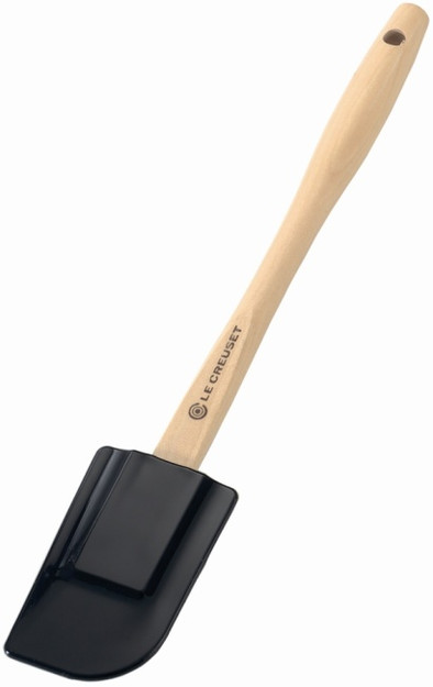 Le Creuset Spatel Medium Model Zwart is nooit meer leverbaar