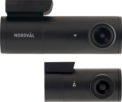 Nordväl DC102 Dashcam 2CH 2K + Wifi 32GB is nooit meer leverbaar