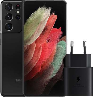 Samsung Galaxy S21 Ultra 256GB Black 5G + Samsung Fast Charger without Cable 25W is no longer available