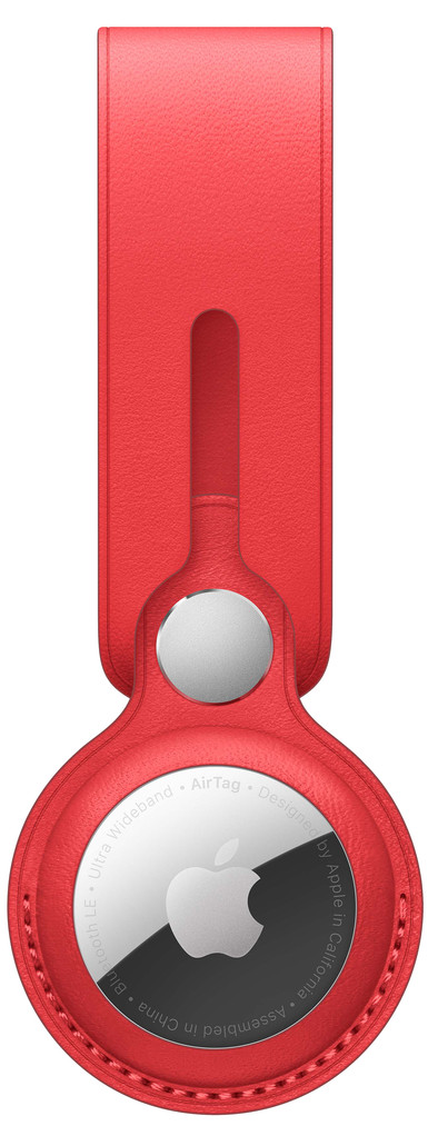 Apple AirTag Leather Loop Red is no longer available