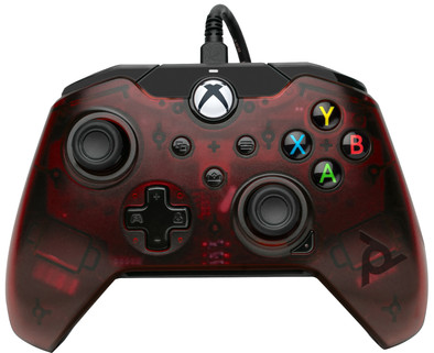 PDP Bedrade Controller Xbox Series X en Xbox One Rood Camo is nooit meer leverbaar
