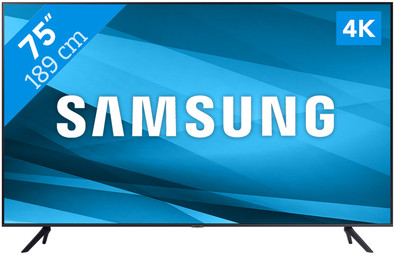 Samsung Crystal UHD 75AU7100 is nooit meer leverbaar