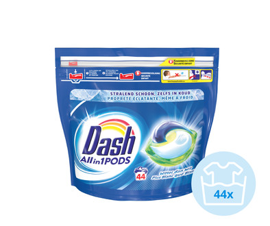 Dash All-in-1 Pods Regular 44 stuks is nooit meer leverbaar