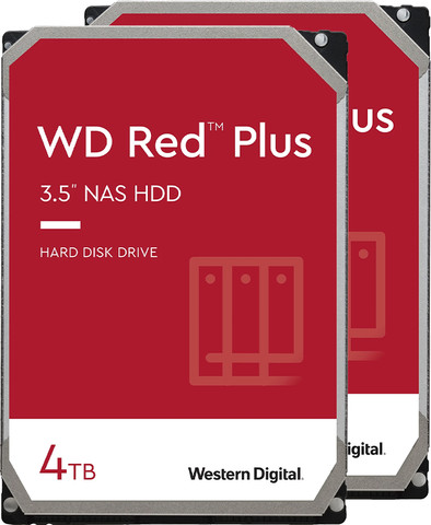 WD Red Plus WD40EFZX 4TB Duo Pack is nooit meer leverbaar