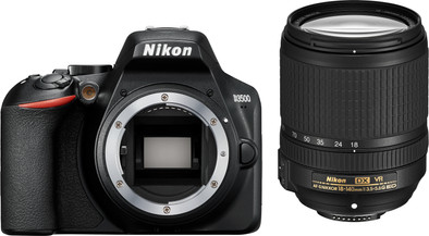 Nikon D3500 AF-S DX 18-140 f&#x2F;3.5-5.6G ED VR is nooit meer leverbaar
