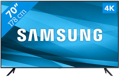 Samsung Crystal UHD 70AU7100 is nooit meer leverbaar